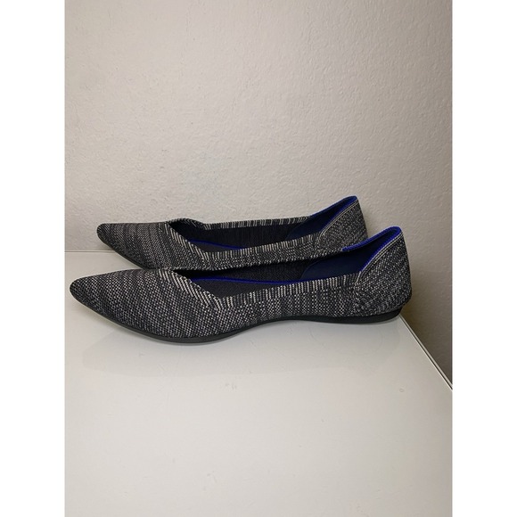 Rothy's Black and Gray Flats - Picture 6 of 12